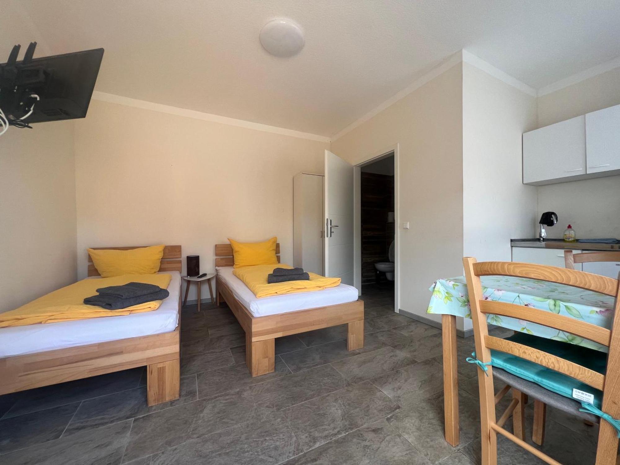 Apart Pension Plaue Бранденбург Номер фото